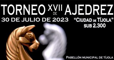 XVII Torneo de Ajedrez “Ciudad de Tijola” SUB 2300